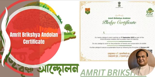 Amrit Brikshya Andolan Certificate