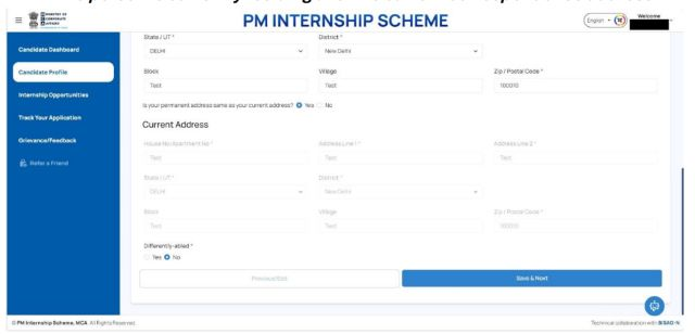 Personal Details