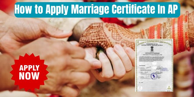 How to Apply Marriage Certificate In AP