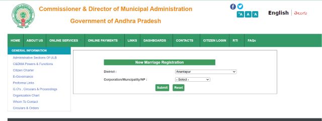 apply for marriage certificate