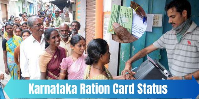 Karnataka Ration Card Status 