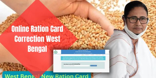 Online Ration Card Correction West Bengal