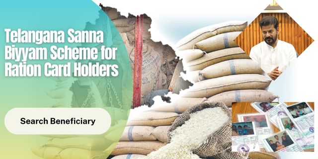 Telangana Sanna Biyyam Scheme for Ration Card Holders