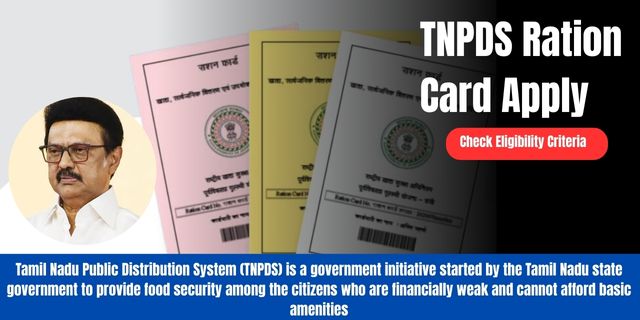 TNPDS Ration Card Apply